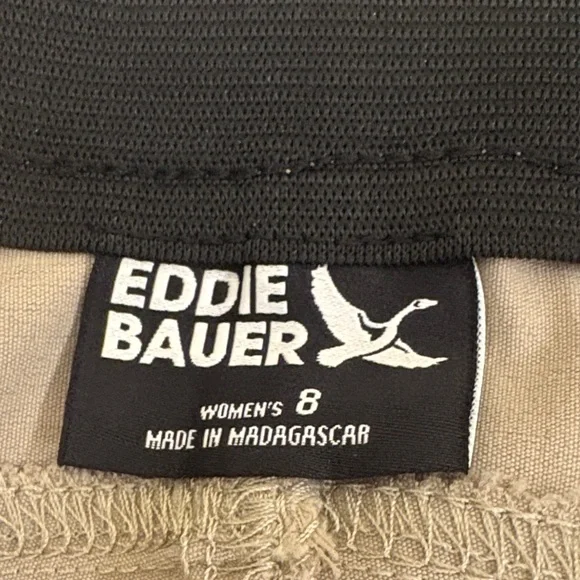 Eddie Bauer Horizon Straight Ankle Pants-Khaki - Picture 6 of 11